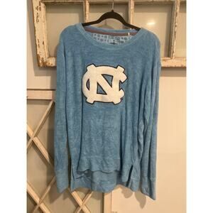 Three Square by Royce Apparel size 2X NC Tar Heels terrycloth sweatshirt